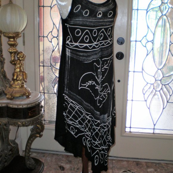 BOHO CHIC SUMMER DRESS Free Size by India Boutique - Picture 2 of 4